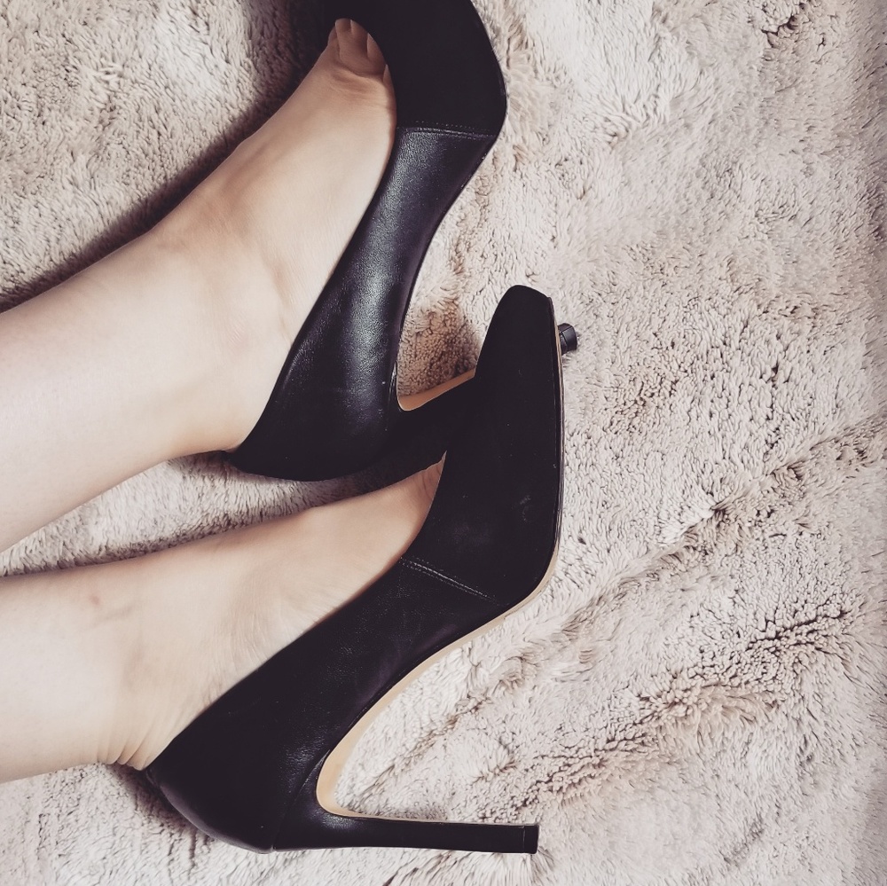 Black Stiletto Heels